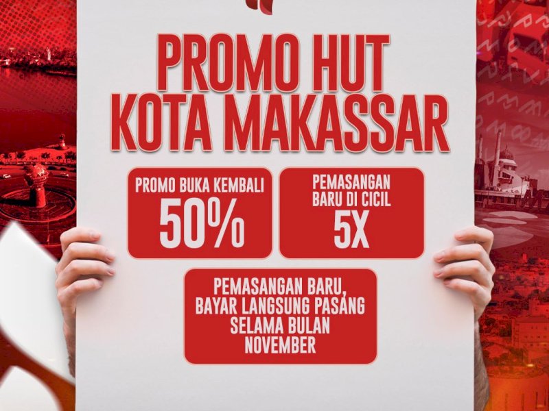 Besok Hari Terakhir Promo PDAM Makassar, Dirut: Segera ke Kantor Wilayah Terdekat