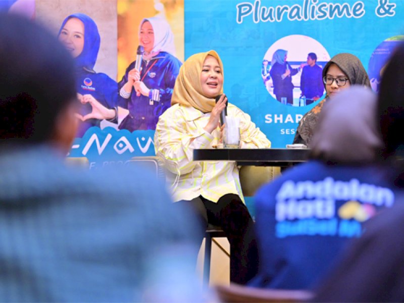 Wakil Gubernur Sulsel Fatmawati Rusdi. @Jejakfakta/Istimewa