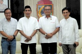 Ketua DPRD Kota Makassar Terima Kunjungan Kajari Makassar Nauli Rahim Siregar