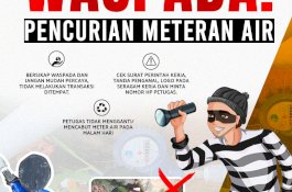 Cegah Pencurian Meteran Air, PDAM Makassar Minta Pelanggan Lakukan Ini