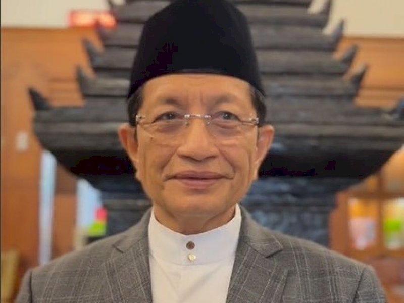 Menteri Agama Nasaruddin Umar. @Jejakfakta/dok. Kemenag