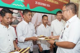 Sukacita Natal, 4 Warga Binaan Nasrani Rutan Makassar Terima Remisi Khusus