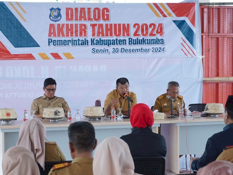 Bupati dan Wakil Bupati Bulukumba, Andi Muchtar Ali Yusuf dan Andi Edy Manaf, menggelar dialog dengan berbagai tokoh lintas organisasi. @Jejakfakta/dok. Istimewa