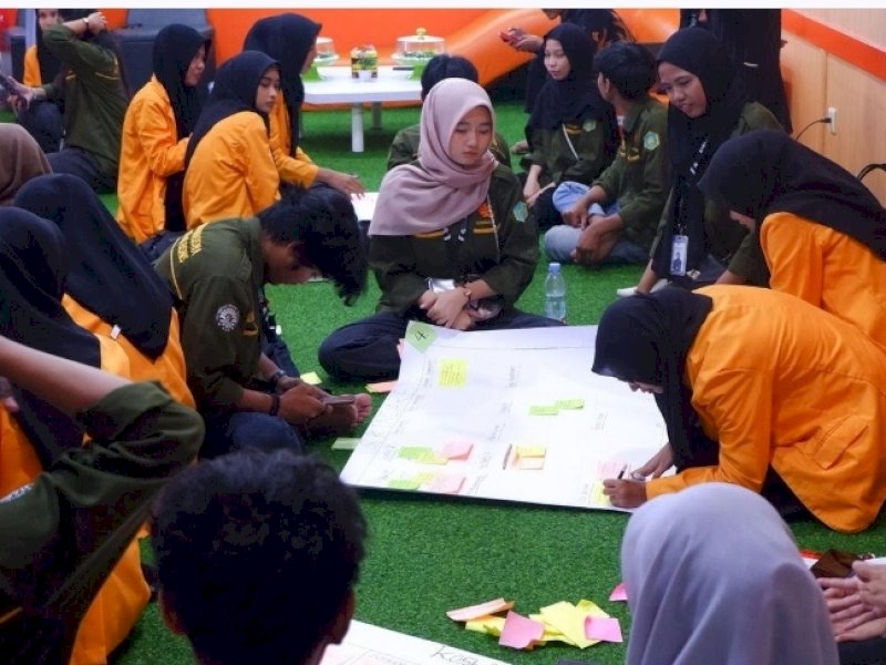 Program pelatihan Indigo Academy di Makassar berhasil ciptakan ide startup dari sektor healthtech hingga edutech. @Jejakfakta/Istimewa