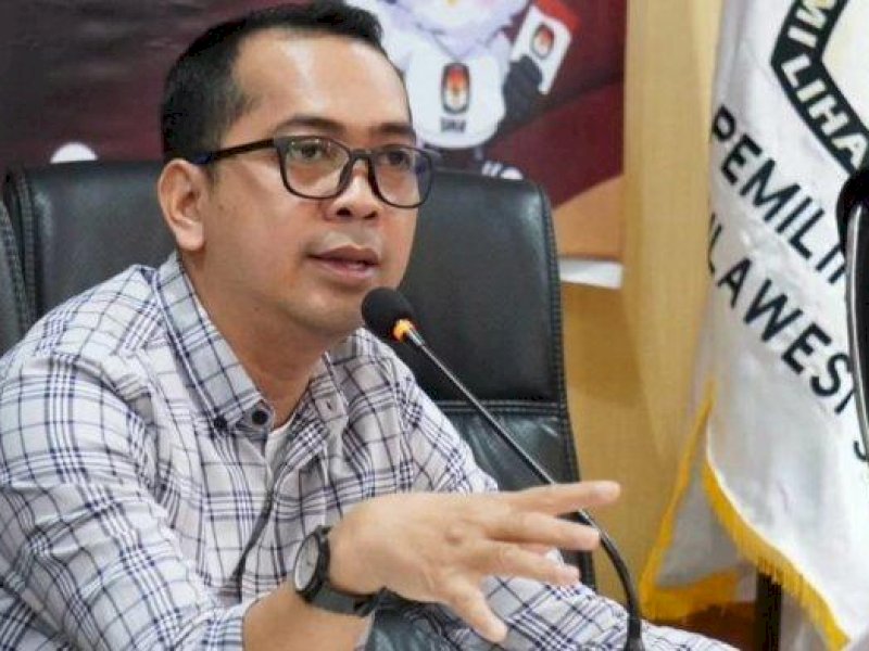 Anggota KPU Sulsel Ahmad Adiwijaya. @Jejakfakta/Istimewa