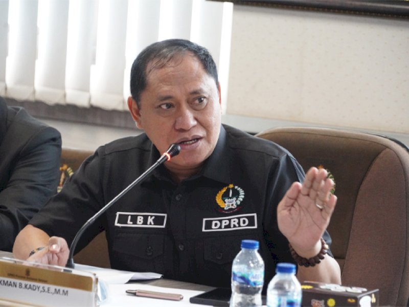 Anggota Komisi D DPRD Sulsel, Lukman B Kady. @Jejakfakta/Istimewa