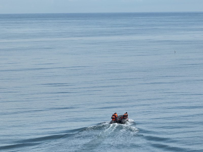 Setelah tujuh hari pencarian tanpa hasil, operasi pencarian terhadap tiga anak buah kapal (ABK) KM Harapan Jaya yang hilang resmi dihentikan pada Senin (20/1/2025). @Jejakfakta/dok. Basarnas 
