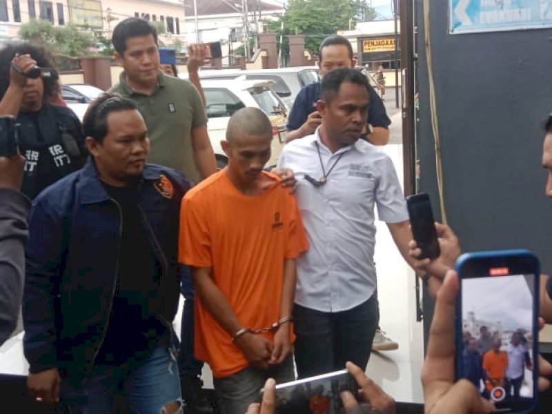 Polisi mengungkap bahwa IP merupakan korban pembunuhan yang dilakukan oleh pacarnya sendiri, MJ (22). @Jejakfakta/Samsir
