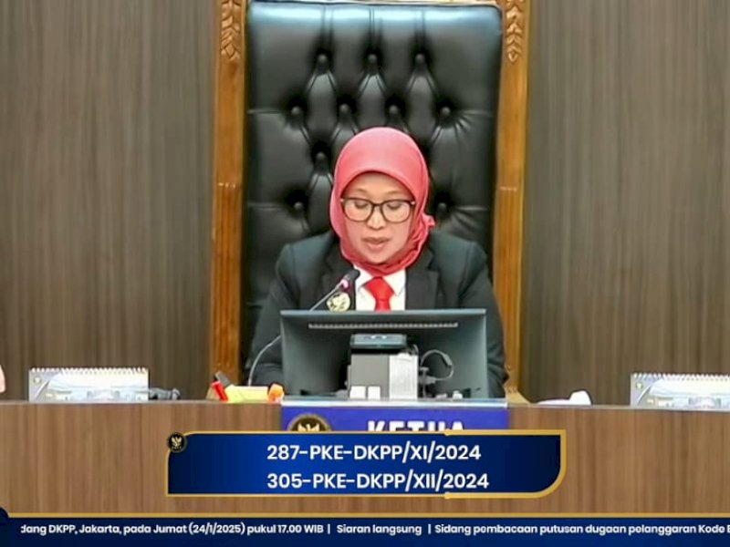 Anggota DKPP, Ratna Dewi Pettalolo. @Jejakfakta/tangkapan layar DKPP