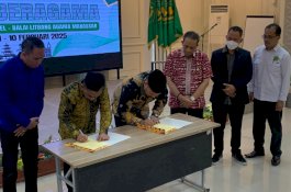 Kakanwil Kemenag Sulsel dan Balai Litbang Agama Makassar Luncurkan Program Sekolah Moderasi Beragama