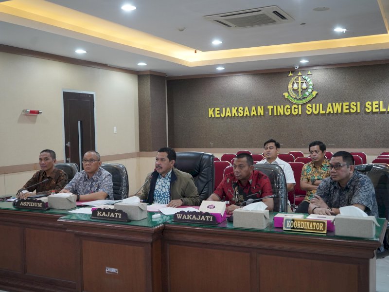 Ekspose penyelesaian perkara dilakukan secara hybrid, melibatkan Kejaksaan Negeri (Kejari) Maros dan Kejaksaan Tinggi (Kejati) Sulawesi Selatan, pada Jumat (31/1/2025). @Jejakfakta/Istimewa