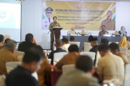 Pj Sekda Makassar Ajak Stakeholder Bangun Kota dengan Data Akurat di Forum SKPD Disperkim