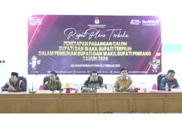 KPU Pinrang Tetapkan Irwan-Sudirman sebagai Paslon Terpilih Hasil Pilkada 2024