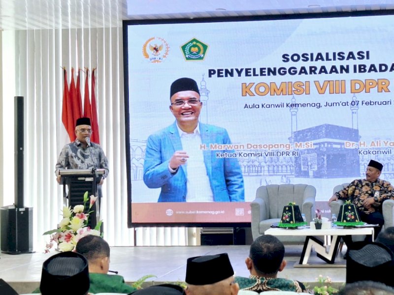 Ketua Komisi VIII DPR RI Tantang Asrama Haji Makassar Berangkatkan 5 Kloter per Hari
