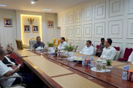 Kanwil Kemenag dan Kanwil BPN Sulsel Jajaki Kerjasama Percepatan Sertifikasi Tanah Wakaf