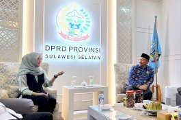 Kakanwil Kemenag Sulsel Temui Ketua DPRD Sulsel, Cicu: Kami Komitmen Kawal Kebijakan Regulasi Keagamaan