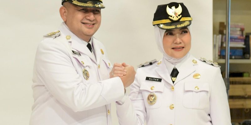 Jelang Pelantikan, Style Appi-Aliyah Tampil Memesona dengan PDU