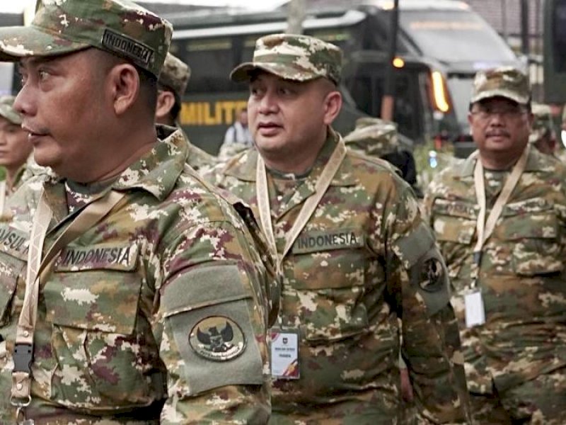 Wali Kota Makassar Munafri Arifuddin, mulai menjalani pembekalan kepemimpinan di Akademi Militer (Akmil) Magelang, Munafri tiba di Resimen Induk Daerah Militer (Rindam) IV Diponegoro pada Jumat (21/2/2022) sore. @Jejakfakta/dok. Pemkot Makassar