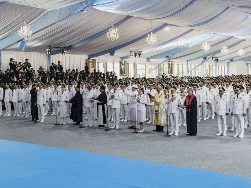 Pelantikan 961 kepala daerah oleh Presiden Prabowo Subianto pada Kamis (20/2) di Istana Kepresidenan Jakarta. @Jejakfakta/Instagram Presiden Republik Indonesia
