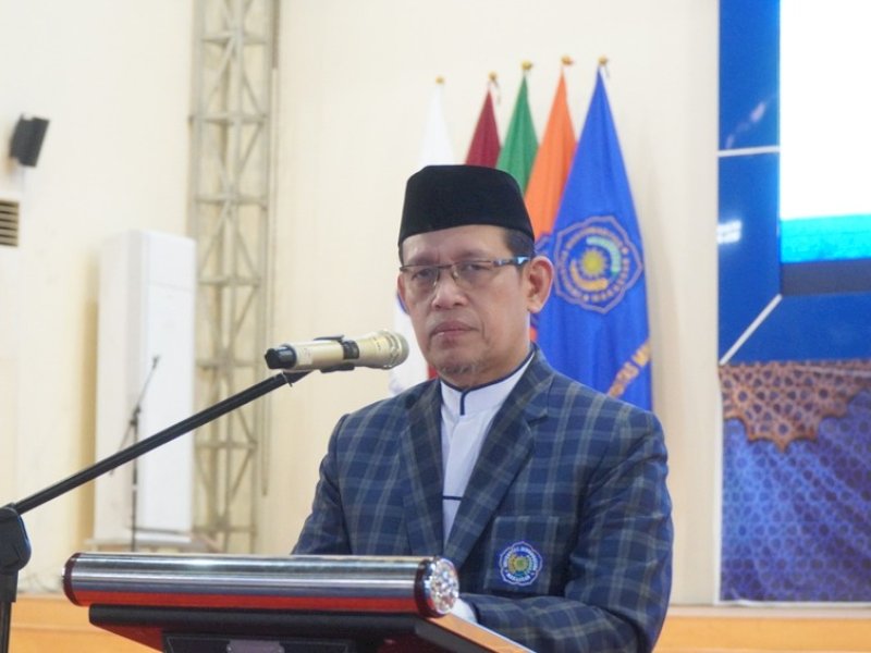 Rektor Universitas Muhammadiyah (Unismuh) Makassar, Dr. Abd Rakhim Nanda. @Jejakfakta/Istimewa