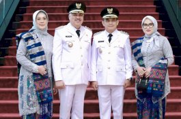 Andi Irwan Hamid dan Sudirman Bungi Dilantik sebagai Bupati dan Wabup Pinrang 2025-2030