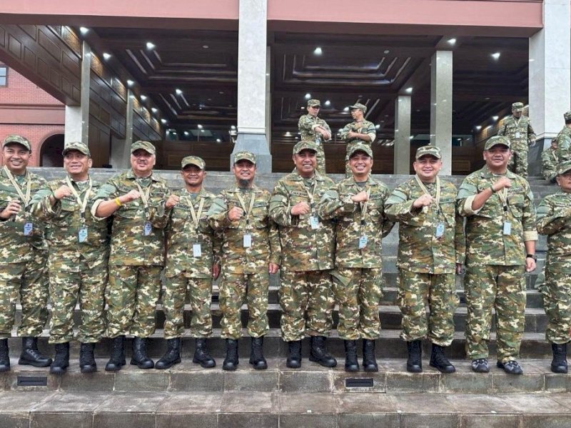 Wali Kota Makassar, Munafri Arifuddin, mengikuti hari ke dua Orientasi Kepemimpinan bagi Kepala Daerah di Akademi Militer, Magelang, Sabtu (22/2/2025).