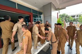 Pimpin Apel Pasca Dilantik, Ini Pesan Wabup Edy Manaf