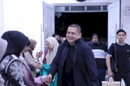 Melinda Aksa Sambut Wali Kota dan Wakil Wali Kota Makassar Pasca Retret di Magelang