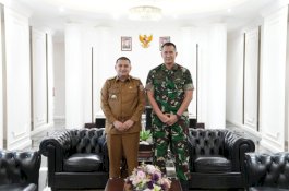 Tingkatkan Sinergitas, Wali Kota Makassar Terima Kunjungan Silaturahmi Dandim 1408/Makassar