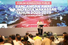 Forum Konsultasi Publik RPJMD 2025-2029 Dibuka, Munafri: Program Fokus pada Dampak Sosial dan Ekonomi