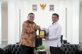 Perkuat Sinergi Hukum, Wali Kota Makassar Sambut Kanwil Kemenkumham dan Aspidum Kajati