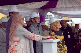 Groundbreaking Pembangunan Masjid Agung Trans Studio Makassar, Chairul Tanjung: Akan Jadi Destinasi Wisata Religi