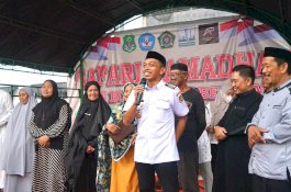 Bupati Sidrap Bukber di SDIT Ar Rahmah, Ingatkan Pentingnya Zakat Pertanian
