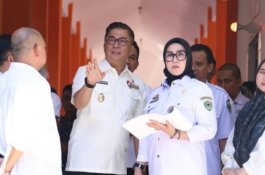 Andi Ina Bersama Abustan Tinjau Layanan Kesehatan RSUD Lapatarai Barru
