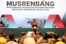Musrenbang RKPD 2026, Pemkot Makassar Prioritaskan Pembangunan Inklusif yang Berdaya Saing