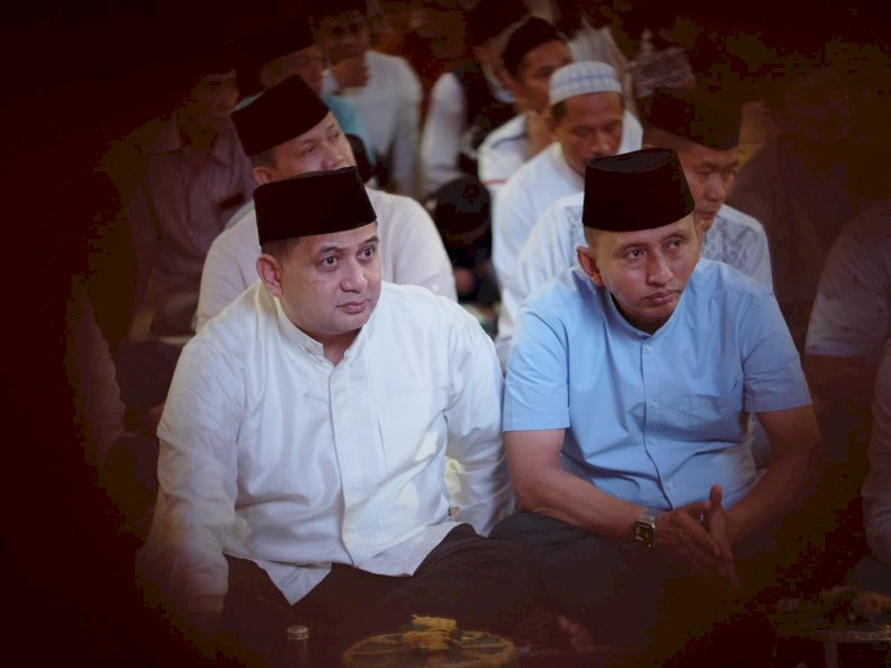Wali Kota Makassar, Munafri Arifuddin, menghadiri acara buka puasa bersama yang digelar oleh Kedutaan Besar Arab Saudi untuk Indonesia di Masjid Kubah 99 Asmaul Husna, Center Point of Indonesia (CPI), Minggu (16/03/2025). @Jejakfakta/dok. Humas Pemkot Makassar