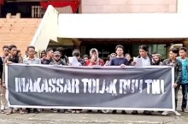 Koalisi Masyarakat Sipil Makassar Tolak Revisi UU TNI: Kembali ke Orde Baru?