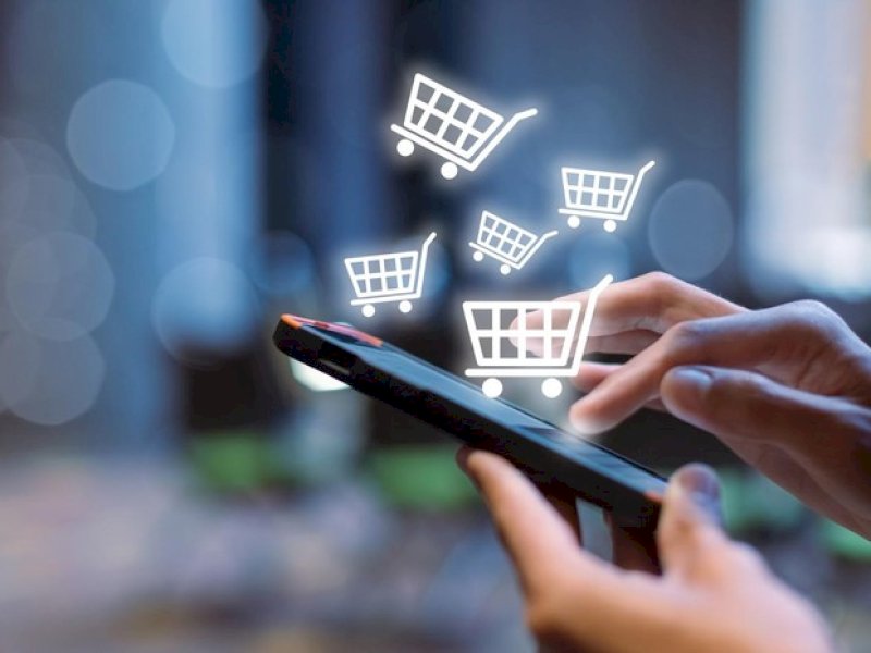 Ilustrasi jualan online. Foto: Shutterstock/