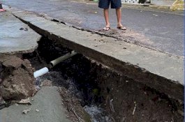 PDAM Makassar Pengerjaan Pipa Bocor di Jalan Beringin Gowa, Ini Daerah Terdampak