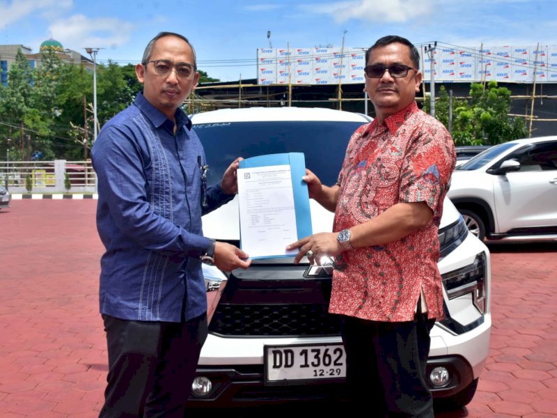 Acara serah terima kendaraan pinjam pakai dari BRI Cabang Makassar Panakkukang ke Kantor Wilayah Direktorat Jenderal Pemasyarakatan (Ditjenpas) Sulawesi Selatan, Jum&rsquo;at, (21/3/2025). @Jejakfakta/dok. Istimewa