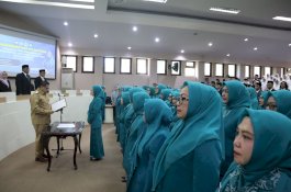 Lantik Pengurus TP PKK, Dekranasda, dan Pokja Bunda PAUD, Munafri Tekankan Sinergitas untuk Bangun Kota Makassar