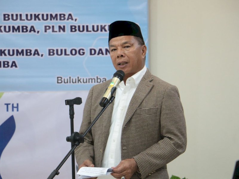 Bupati Bulukumba Andi Muchtar Ali Yusuf. @Jejakfakta/dok. Humas Pemkab Bulukumba