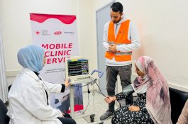 PMI dan Mitra Hadirkan Klinik Berjalan untuk Bantu Kesehatan Warga Gaza Utara