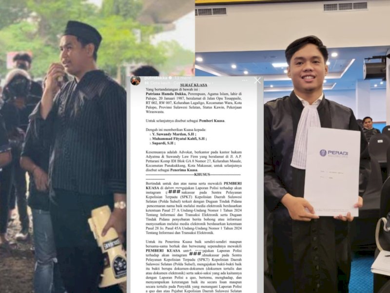 Tanggapi Surat Kuasa Putri Dakka, The Legend 120 Bakal Kawal Sosmed Makassar