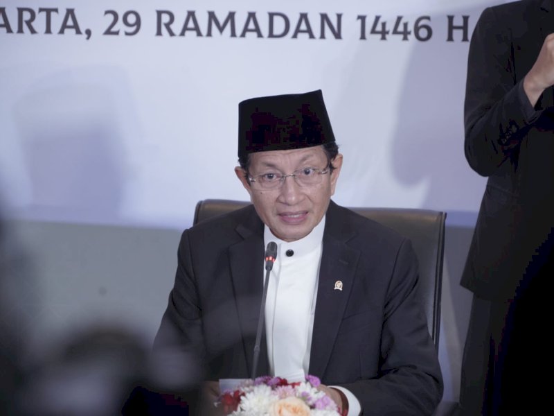 Pemerintah menetapkan 1 Syawal 1446H/2025 M jatuh pada Senin, 31 Maret 2025. Penetapan ini didasarkan pada keputusan sidang isbat. @Jejakfakta/Foto: Istimewa