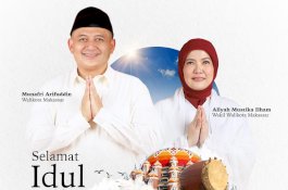 Wali Kota Munafri Ajak Masyarakat Salat Idul Fitri di Lapangan Karebosi&nbsp;