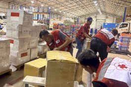 Palang Merah Indonesia Kirim Bantuan Kemanusiaan untuk Korban Gempa di Myanmar