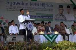 Hadiri Pencanangan Pembangunan Gedung SDM Muhammadiyah Sulsel, Andi Sudirman: Siap Dukung InsyaAllah!