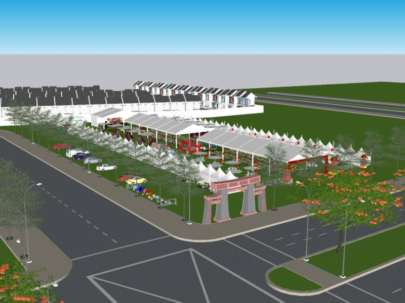 Ilustrasi. Denah Summer Festival akan segera digelar di kawasan Centre Point of Indonesia (CPI) selama bulan April hingga Mei 2025. @Jejakfakta/istimewa