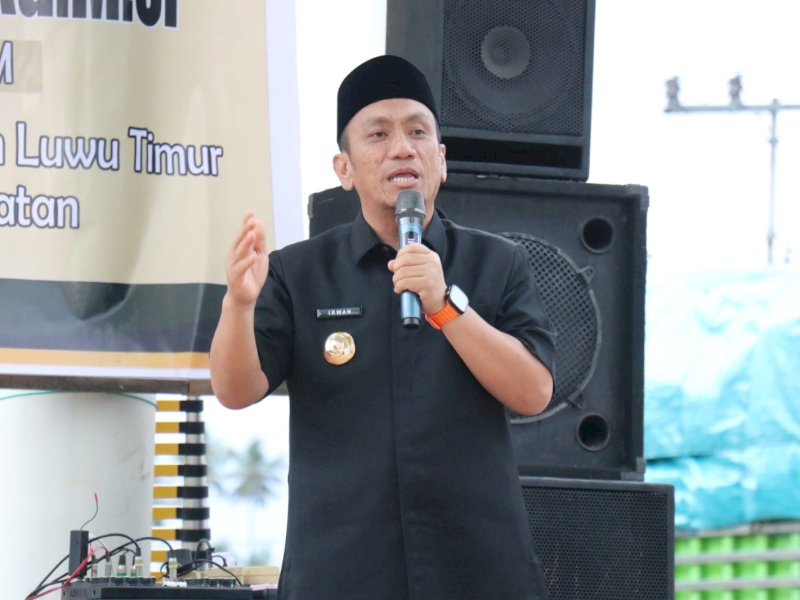 Bupati Luwu Timur, Irwan Bachri Syam. @Jejakfakta/dok. Pemkab Lutim
